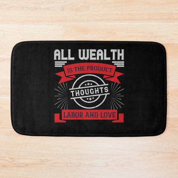 Item preview, All wealth is the product thoughts labor and love - Labor Day Gift Men Women designed and sold by dm4design.