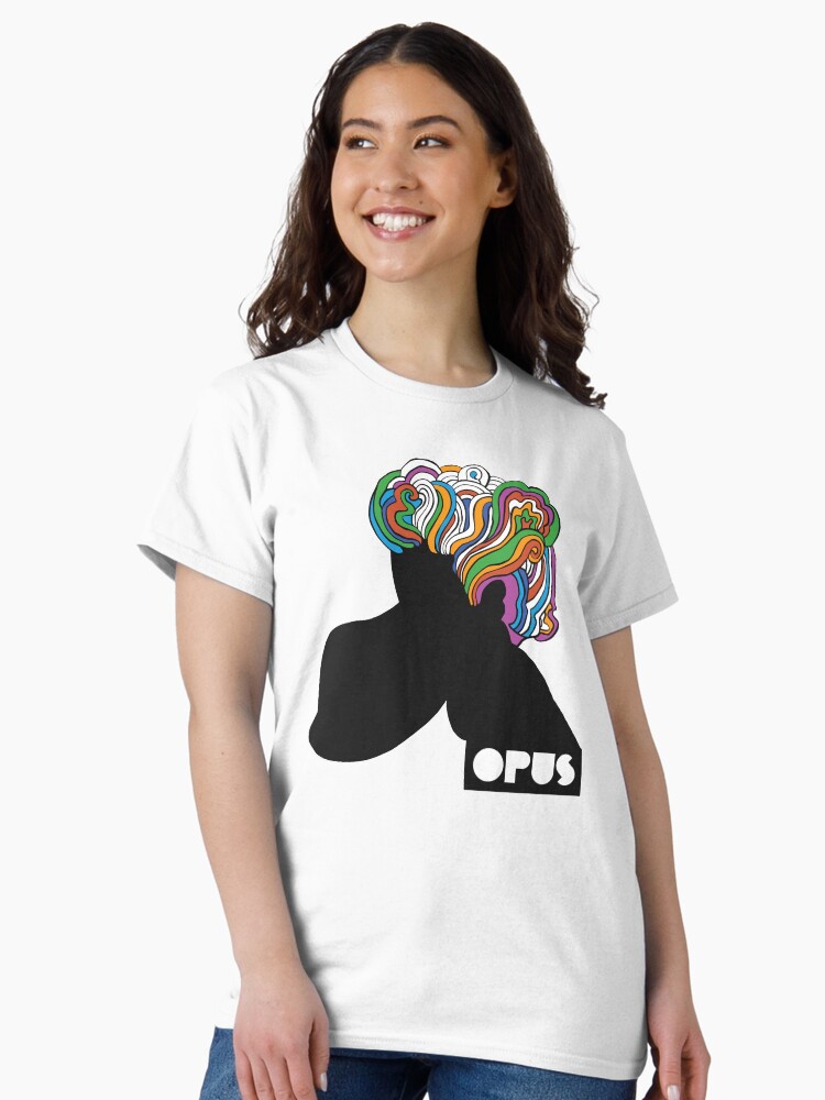 Thumbnail 2 of 7, Classic T-Shirt, Opus designed and sold by HandEyeStudio.