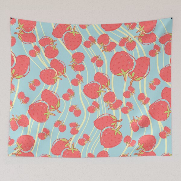 Item preview, Strawberry Pattern designed and sold by Sajuade.