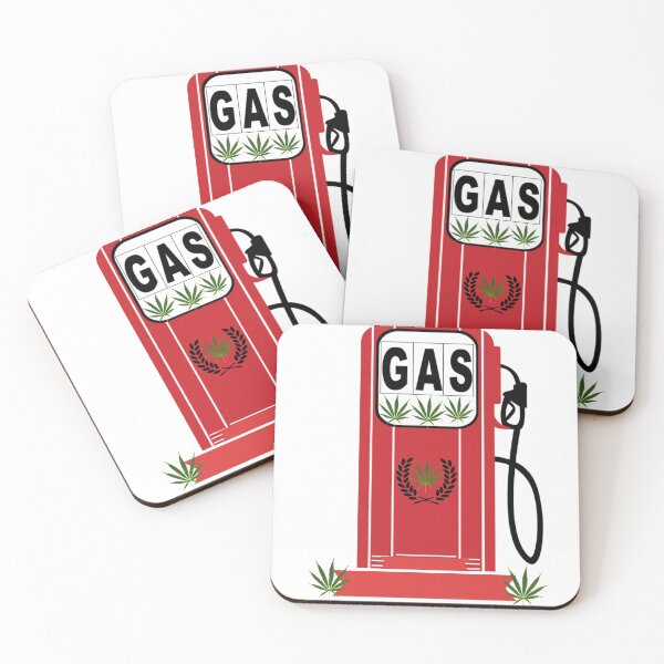 Item preview, Marijuana Weed Get Gassed Up Cannabis Pot Leaf CBD Reefer Plants Funny Retro Design designed and sold by uniqueteeshirts.