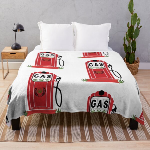 Item preview, Marijuana Weed Get Gassed Up Cannabis Pot Leaf CBD Reefer Plants Funny Retro Design designed and sold by uniqueteeshirts.