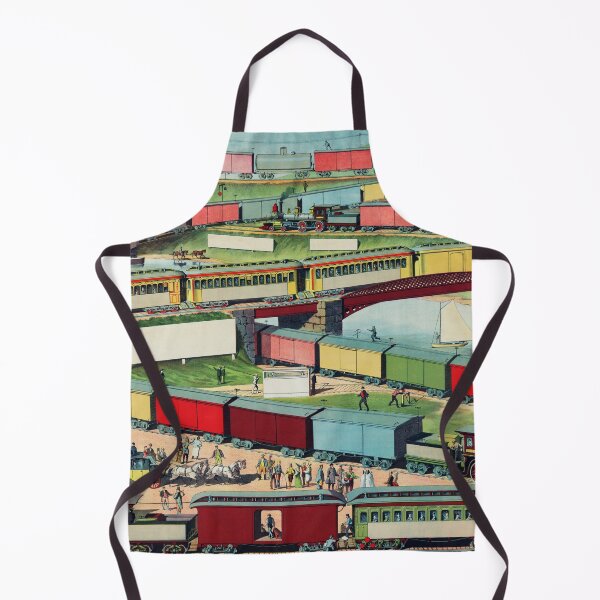 Item preview, Zig-zag Passenger and Freight Train designed and sold by Crayonjar.