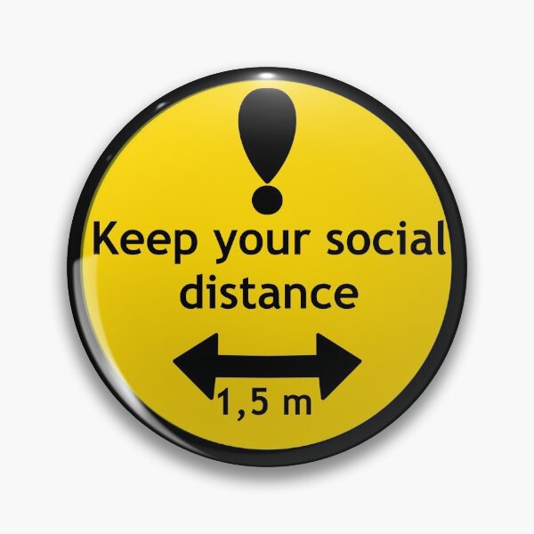 Item preview, Black of Keep your social distance designed and sold by Cassandra6193.