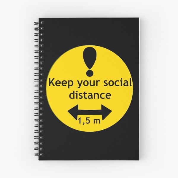 Item preview, Black of Keep your social distance designed and sold by Cassandra6193.