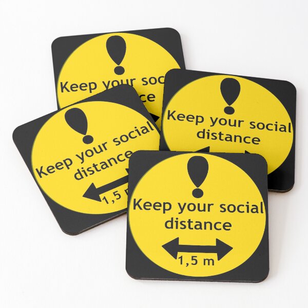 Item preview, Black of Keep your social distance designed and sold by Cassandra6193.