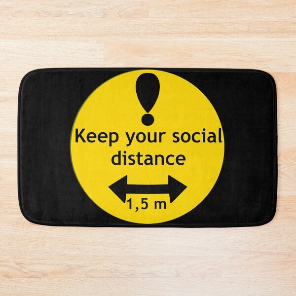 Item preview, Black of Keep your social distance designed and sold by Cassandra6193.