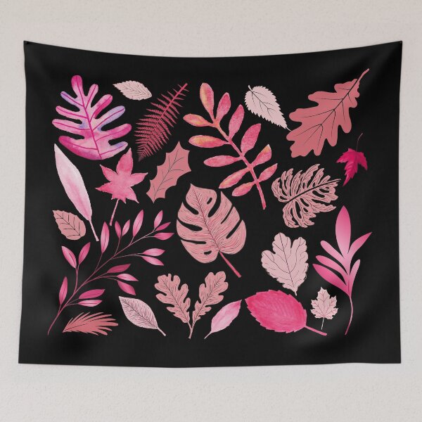 Item preview, Rosy Pinks Fallen Leaves designed and sold by Nancyanna.