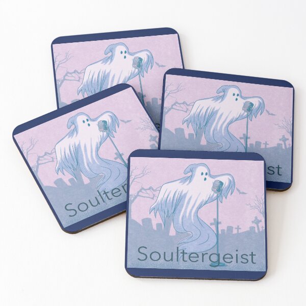 Item preview, Soultergeist: Ghost Singing In Graveyard designed and sold by SquishStitches.
