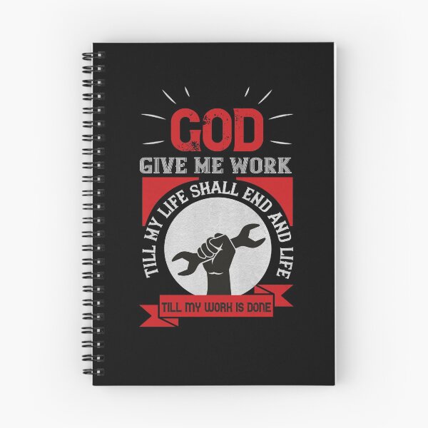 Item preview, God give me work - Labor Day Gift Men Women designed and sold by dm4design.