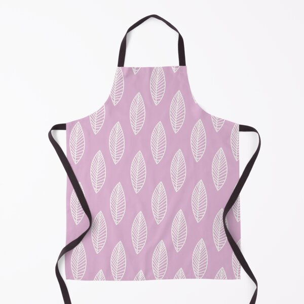 Item preview, Pink seamless pattern with simple minimalist leaves. designed and sold by irismoreau.