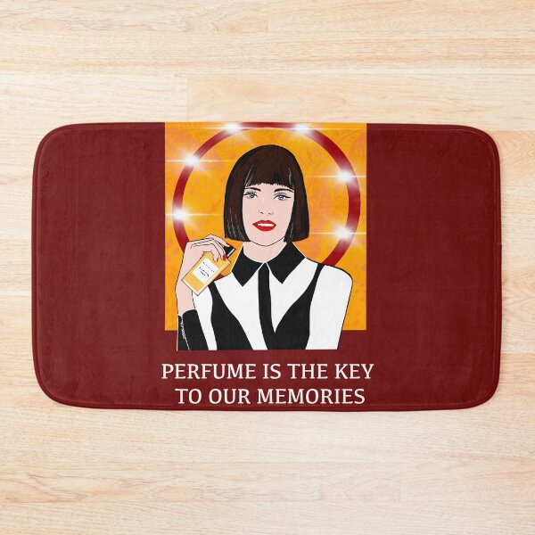 Item preview, Perfume is a key to our memories quote girl designed and sold by PG Illustration.