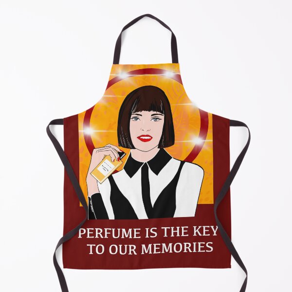 Item preview, Perfume is a key to our memories quote girl designed and sold by PG Illustration.