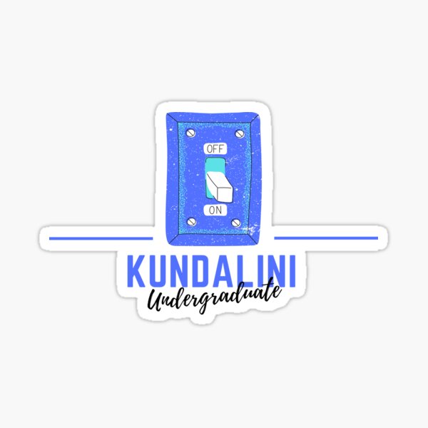 Kundalini Undergraduate  Sticker