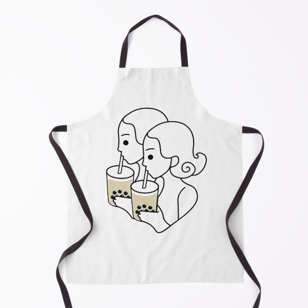 Item preview, Gemini Western Zodiac Twin Drinking Boba Milk Tea designed and sold by bobalogy.