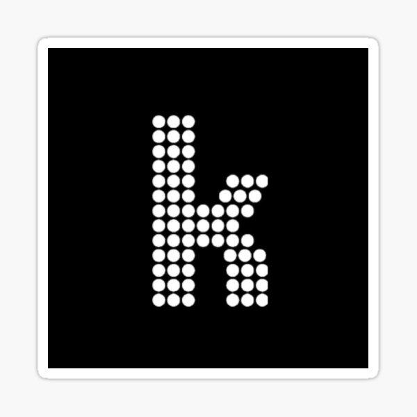 The Killers K Sticker