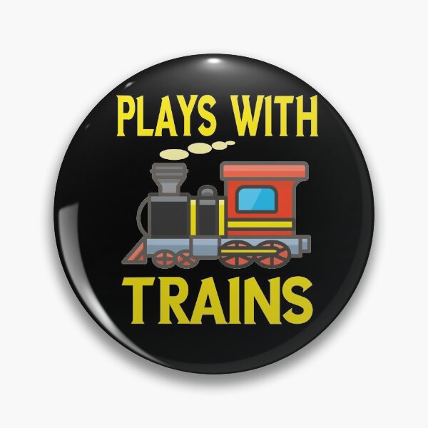 Item preview, Plays With Trains - Plays with Trains graphic and sticker pack designed and sold by WilsonCreekArts.