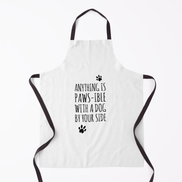 Item preview, Anything is paws-ible with a dog by your side. Dog lover dogs designed and sold by Tropical Blood.