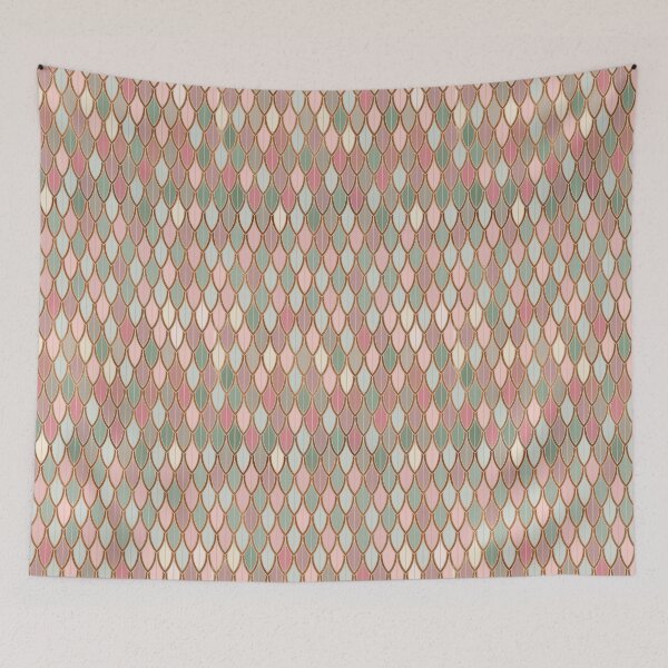 Item preview, Geometric Calming Mermaid Pattern  designed and sold by BilgePaksoylu.