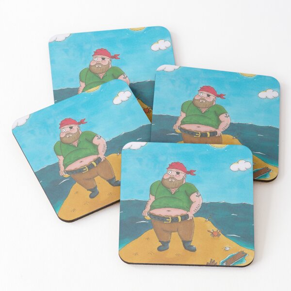 Item preview, Stranded Pirate  designed and sold by Fretful-Artist.
