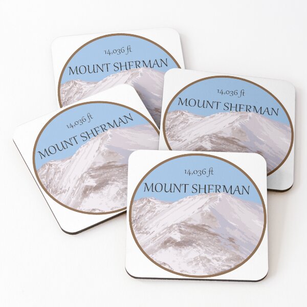 Item preview, Mount Sherman Illustration designed and sold by scrossdesigns.