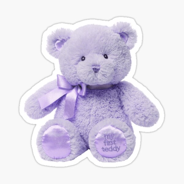 Item preview, Purple Teddy designed and sold by Emdots.