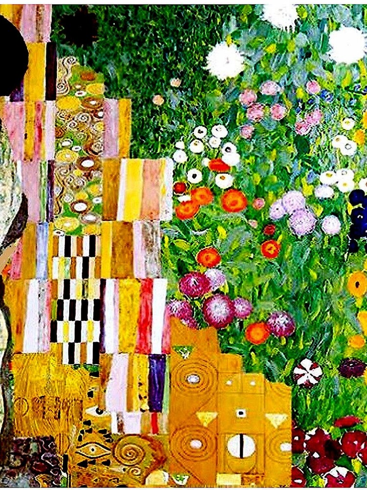 Gustav Klimt ; Vintage 1917 Adele Bloch-Bauer in Garden Print by posterbobs