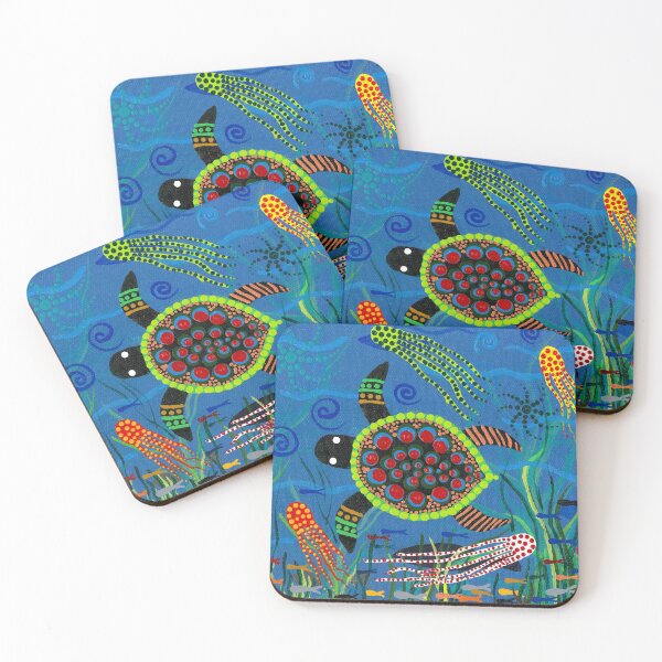 Item preview, Turtle on the Reef designed and sold by MickAndoDesigns.