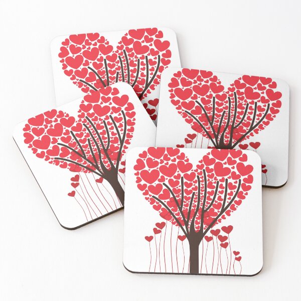 Item preview, hearts tree designed and sold by Mouhou-art.