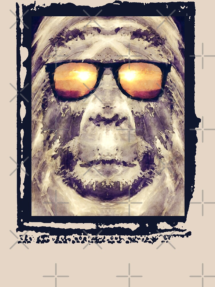 Thumbnail 7 of 7, Essential T-Shirt, Bigfoot In Shades designed and sold by Phil Perkins.