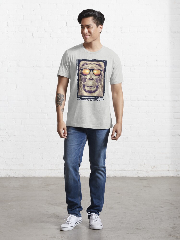 Alternate view of Bigfoot In Shades Essential T-Shirt
