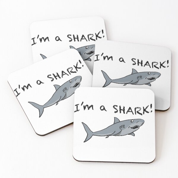 Item preview, I'm a Shark!  (black text) designed and sold by GWHIZGear.