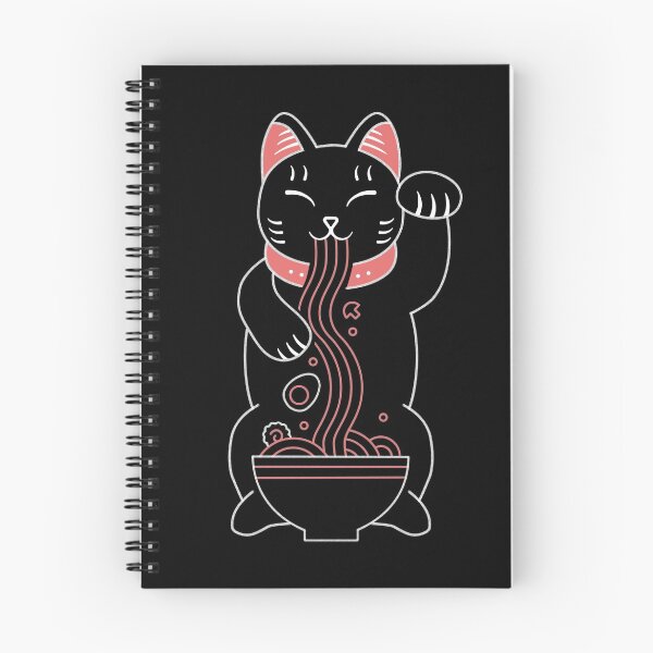 Item preview, Lucky Cat Ramen Noodles Kawaii Anime cute designed and sold by billyperks.