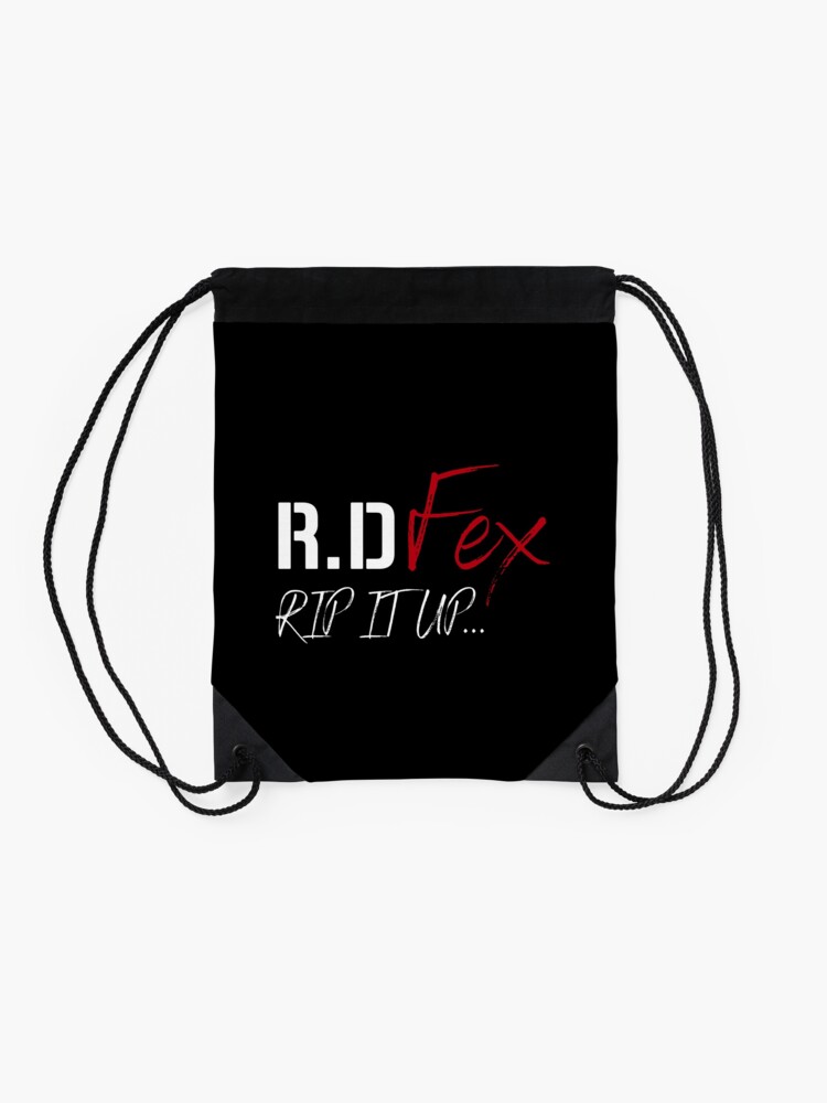 Thumbnail 2 of 3, Drawstring Bag, R D Fex RIP IT UP... designed and sold by R-D-Fex.