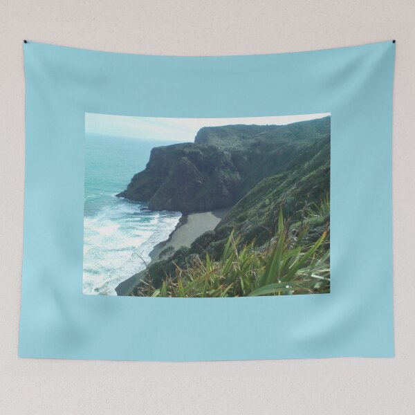 Item preview, West Auckland New Zealand Rocky Mountains and sea by Richard Gardiner designed and sold by CristalleLisa.