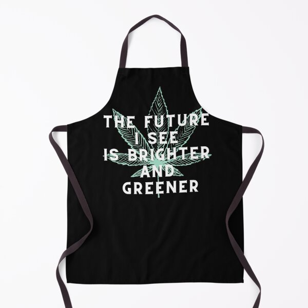 Item preview, The Future I See Is Brighter and Greener | Smart Successful Stoner | Weed Memes | designed and sold by AlfaEcho.