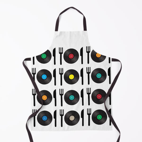 Vinyl Record Collection Apron
