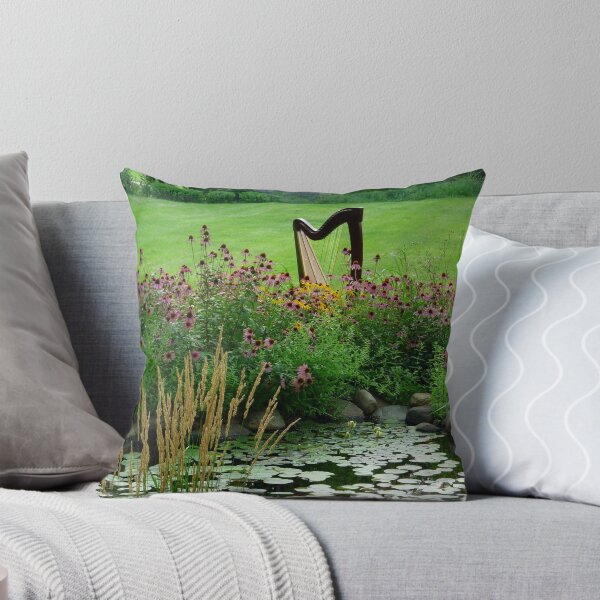 Item preview, Harp with Pond designed and sold by Beth A. Stockdell.