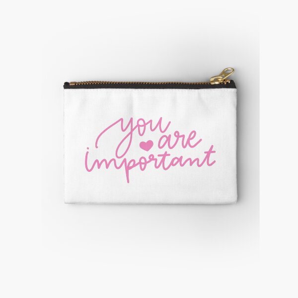 Item preview, Pink You Are Important in Cursive designed and sold by girafficsco.