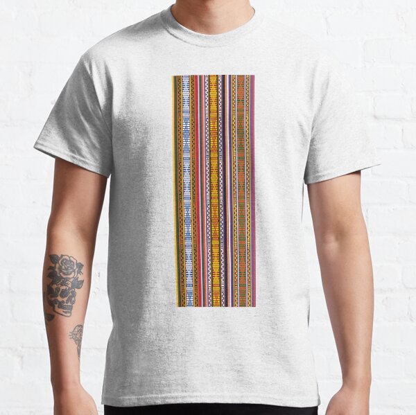 Ethnic Filipino Tribal Pattern - Yakan 2 Classic T-Shirt