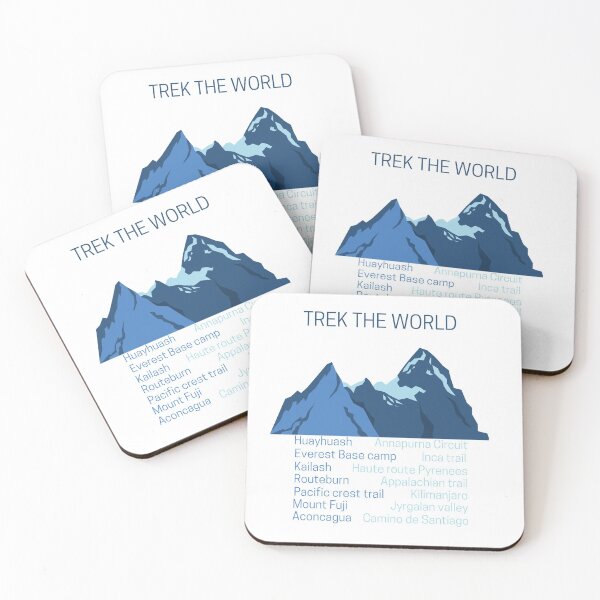 Item preview, Greatest treks in the world designed and sold by OM-Merchandise.