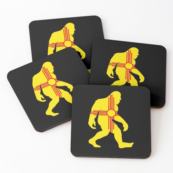 Item preview, New Mexico Zia Symbol Bigfoot  designed and sold by Tai Chan.