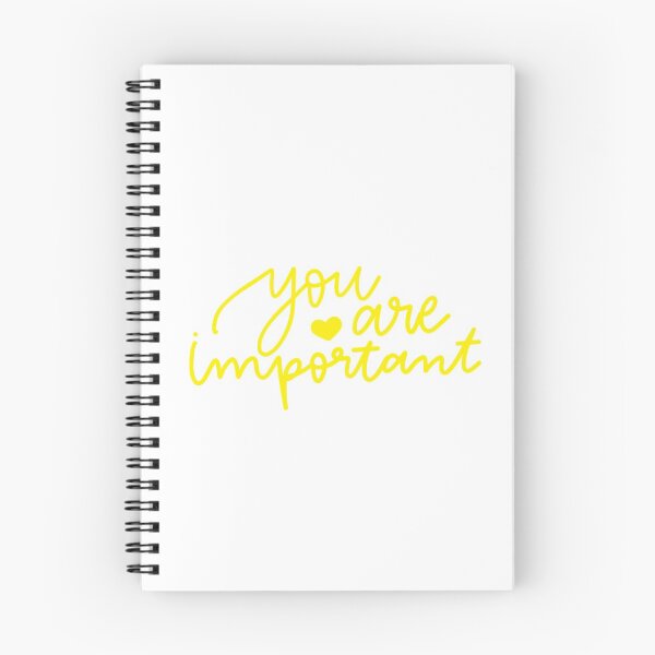 Item preview, Yellow You Are Important in Cursive  designed and sold by girafficsco.