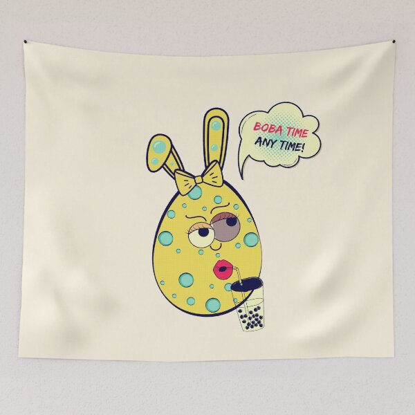 Item preview, Boba Easter Boba Time Any Time designed and sold by Simona Balan.