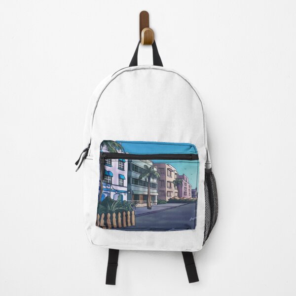 Item preview, Ocean Drive | Digital Illustration designed and sold by Jackie Van Ryn.