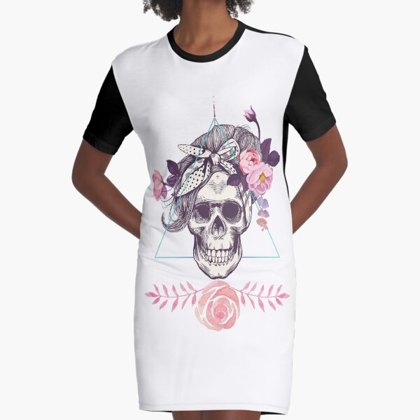 Grandma Rose Graphic T-Shirt Dress