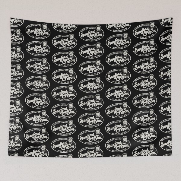 Item preview, Sanford and Son Worn Logo designed and sold by Alema Art.