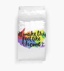 Home .queer Duvet Cover