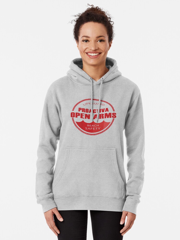 Lifeguard Proactiva Open Arms Pullover Hoodie for Sale by Ghean Redbubble