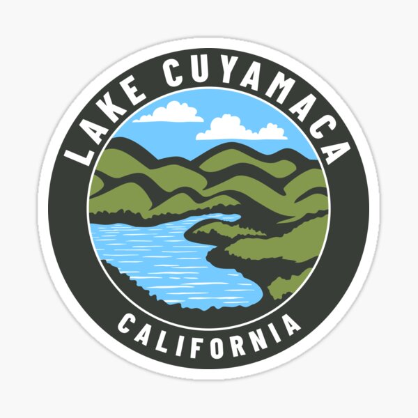 Aperçu de l'œuvre Lac Cuyamaca en Californie créée et vendue par TravelBadge.