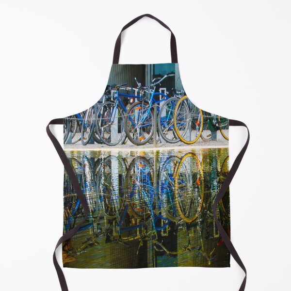 Item preview, Bikes parking water reflection in Copenhagen, Denmark designed and sold by Bruno Beach.